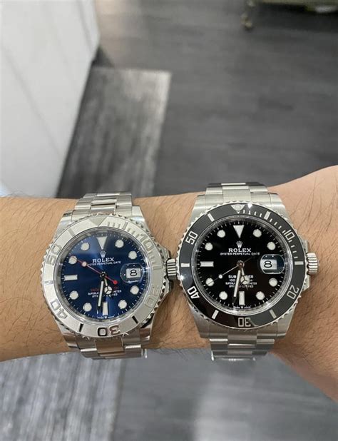 Rolex yacht master vs gmt